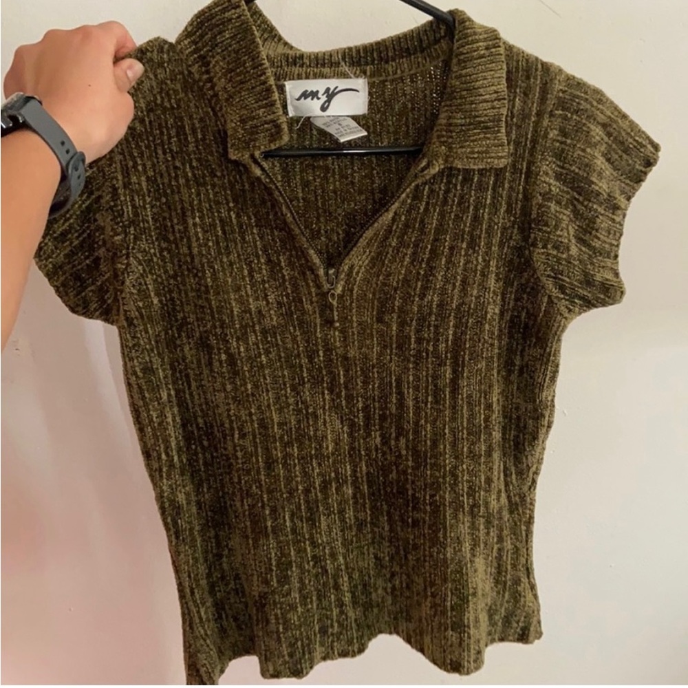 Vintage zip top. Size XS/S